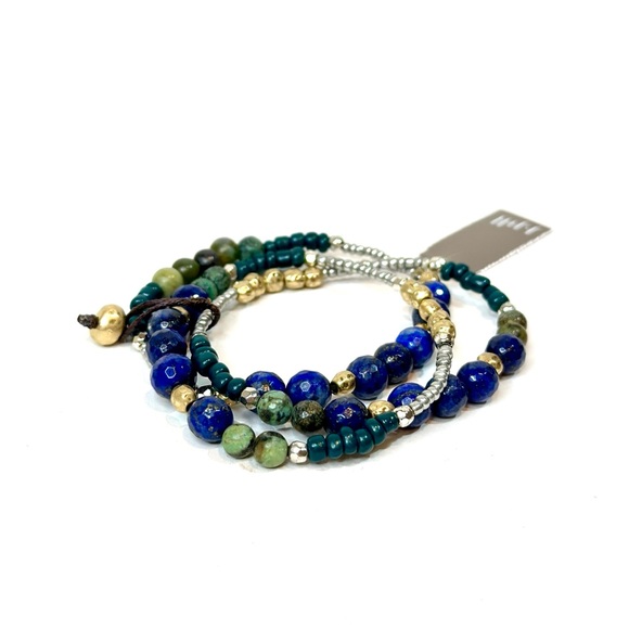 J. Jill Jewelry - J.Jill Mixed Beaded Stretch Bracelet Set - NWT